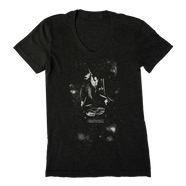 Ladies Abstract Drummer T-Shirt